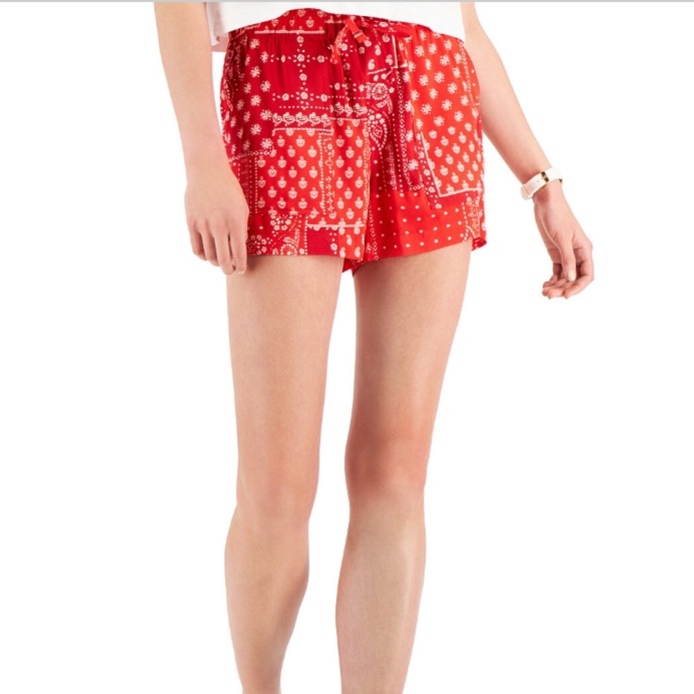 Tommy Jeans Bandana Print Shorts